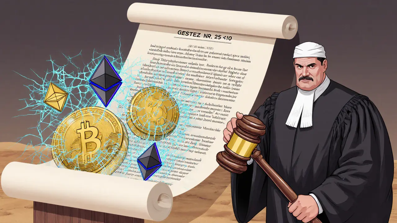 Untergrund‑Krypto‑Markt in Algerien nach dem Verbot 2025