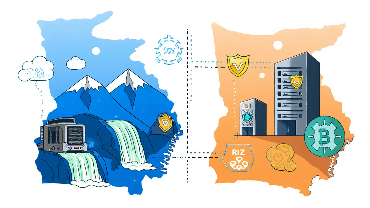 Kryptomining in Georgien: Regelungen und Lizenzierung