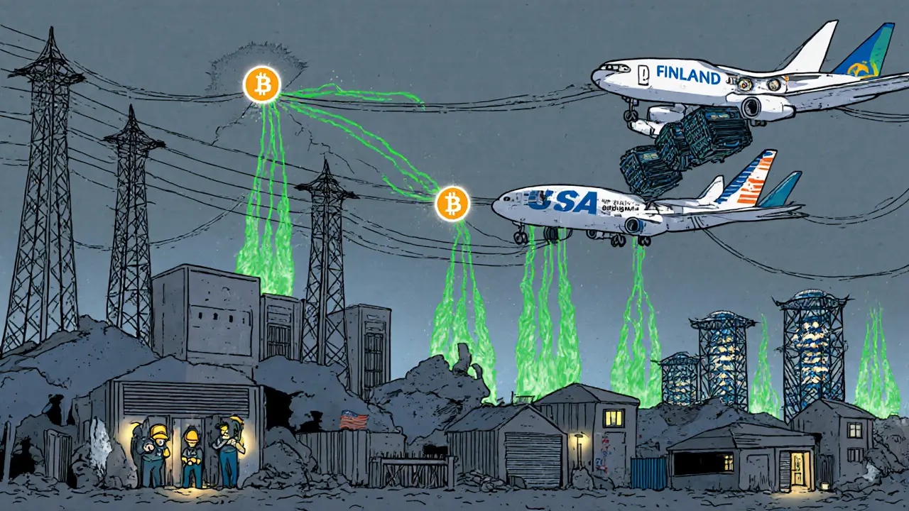 Bitcoin-Hashrate-Migration aus Kasachstan: Warum Miner das Land verlassen