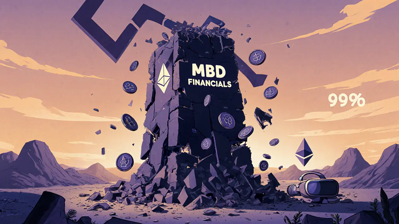 Was ist MBD Financials (MBD) - Die wahre Geschichte hinter dem Kryptotoken mit 99,94% Kursverlust