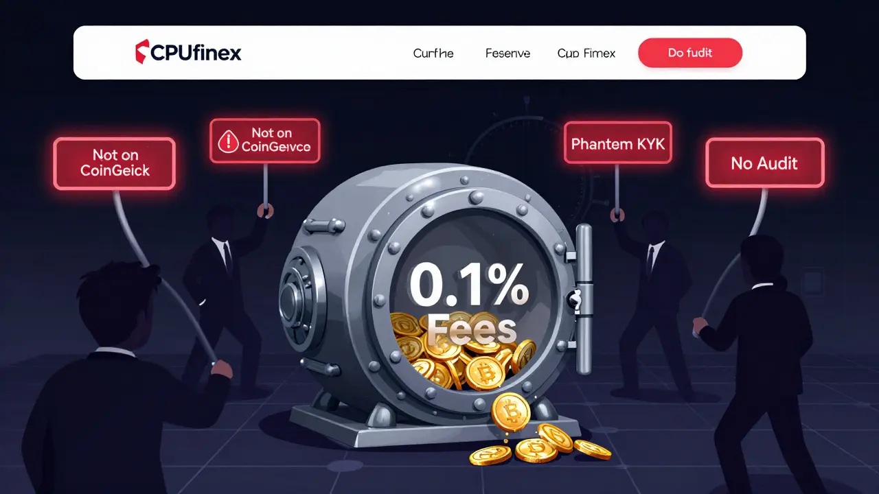 CPUfinex Crypto Exchange Review - Warum Sie diese Plattform meiden müssen