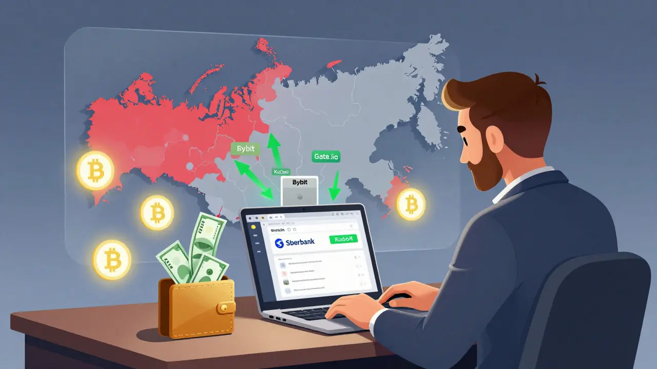 Liste der Kryptowährungsbörsen, die russische Bürger akzeptieren - 2025 Update