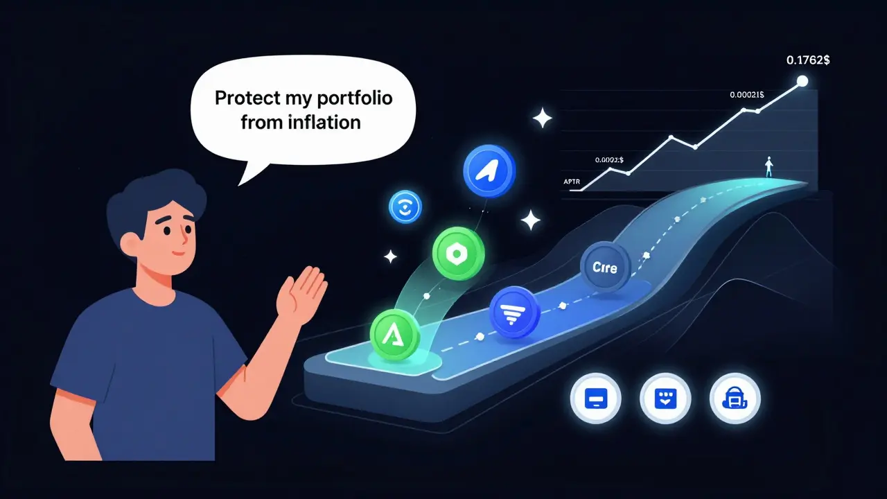 Zukunftsvision von Aperture: Sprachbasierte DeFi-Strategien und Belohnungen für Community-Mitglieder.
