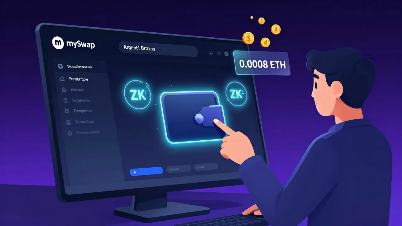 mySwap (Starknet) Crypto Exchange Review: Leistungsstarke DEX mit geringen Gasgebühren