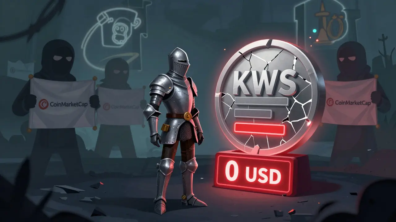 Knight War The Holy Trio (KWS) Token Airdrop bei CoinMarketCap: Was wirklich bekannt ist