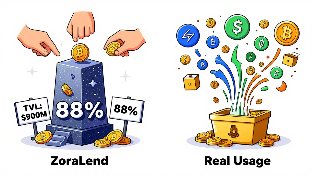 Vergleich eines manipulierten DeFi-Protokolls mit einem echten wie Uniswap.