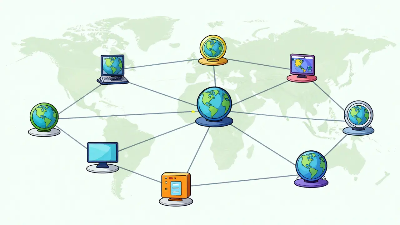 Was sind Peer-to-Peer-Netzwerke in Blockchain?