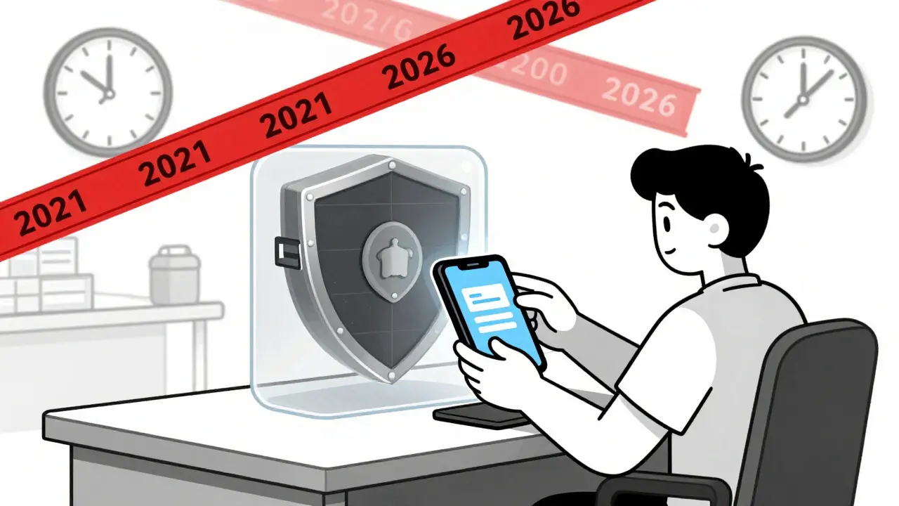 Cartoon-Zeichnung eines Nutzers bei sicheren Wallet-Verbindungsvorgängen.