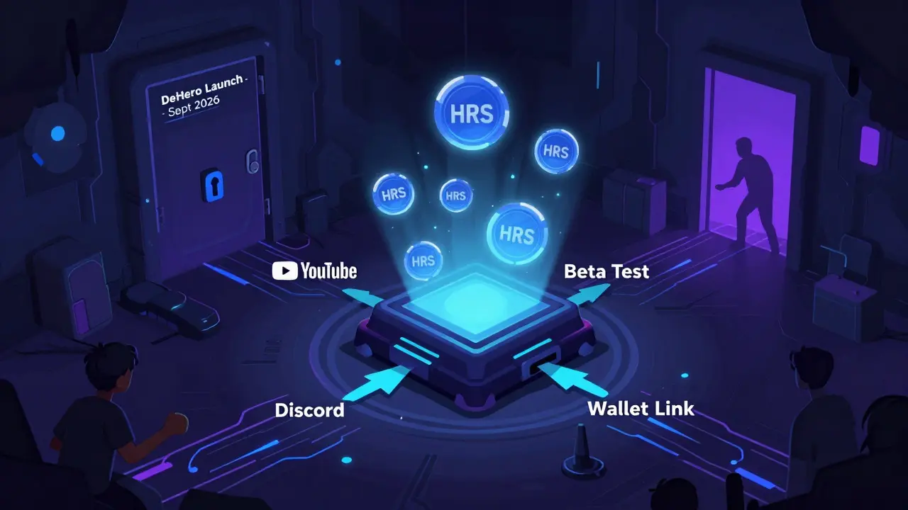 DeHero Campaign Airdrop: Alle Details zu HEROES-Token und Teilnahme