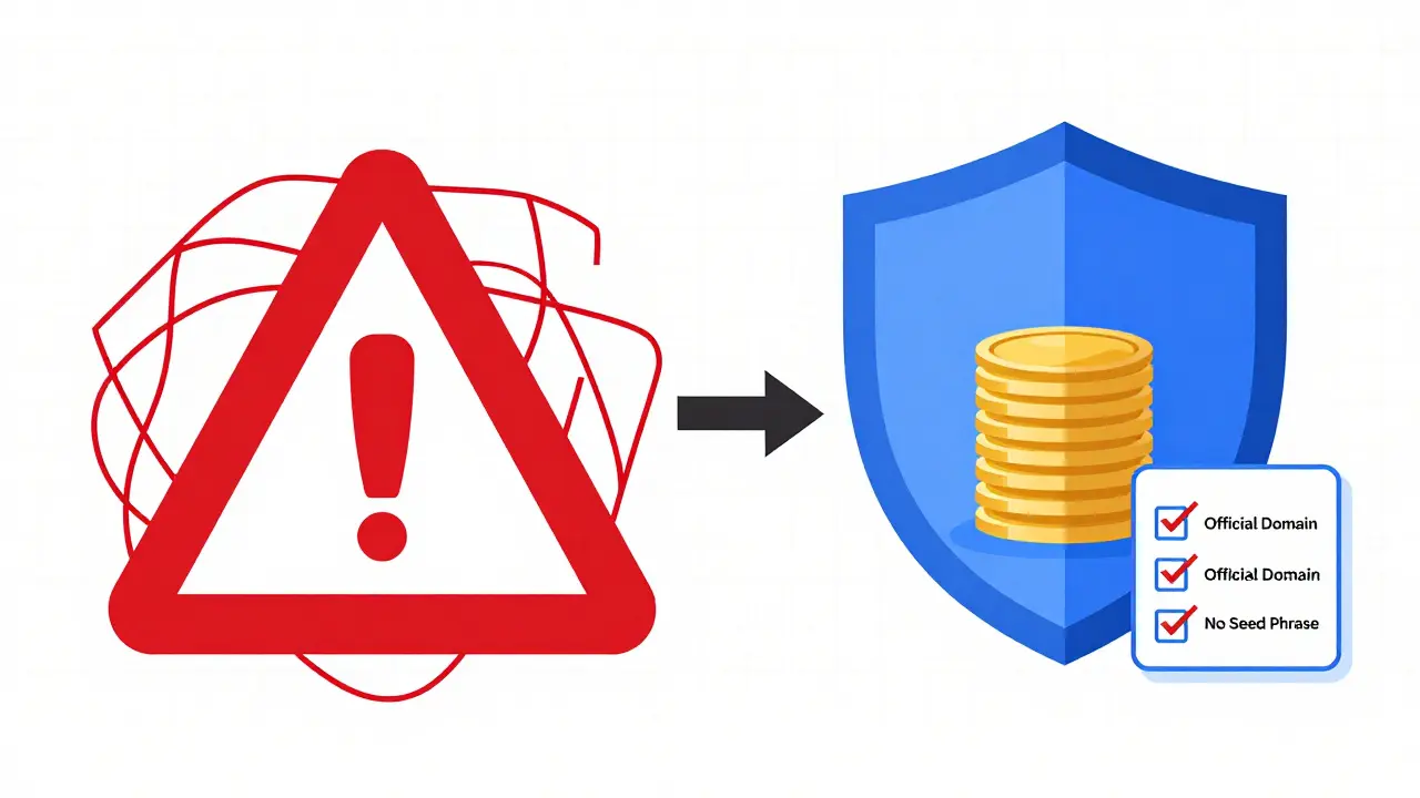 Sicherheitsvergleich: Phishing-Gefahren vs. sichere Staking-Praktiken