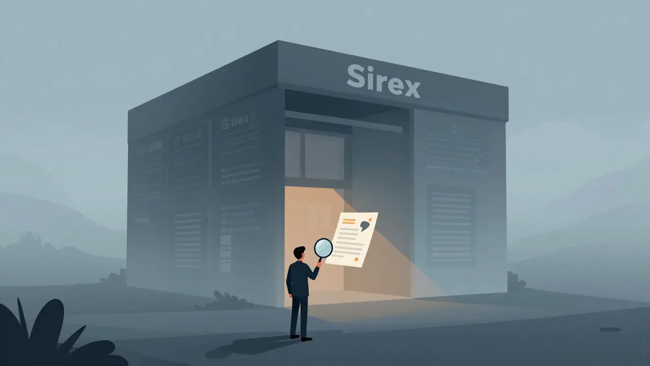 Sirex Krypto-Börse Review: Risiken, IEOs und was du wissen musst
