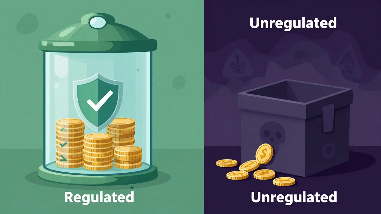 Vergleich: Transparente regulierte Börse vs. undurchsichtige Plattform