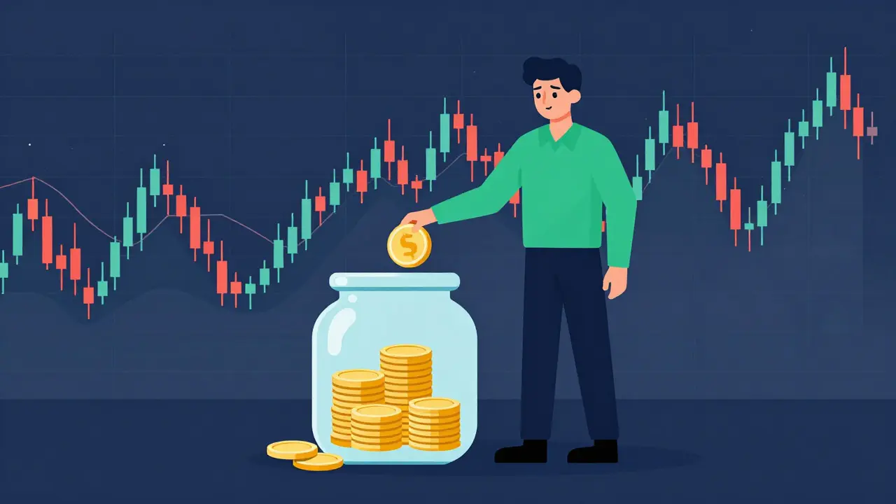 Was ist Dollar-Cost Averaging (DCA) in der Krypto-Börse? Strategie erklärt