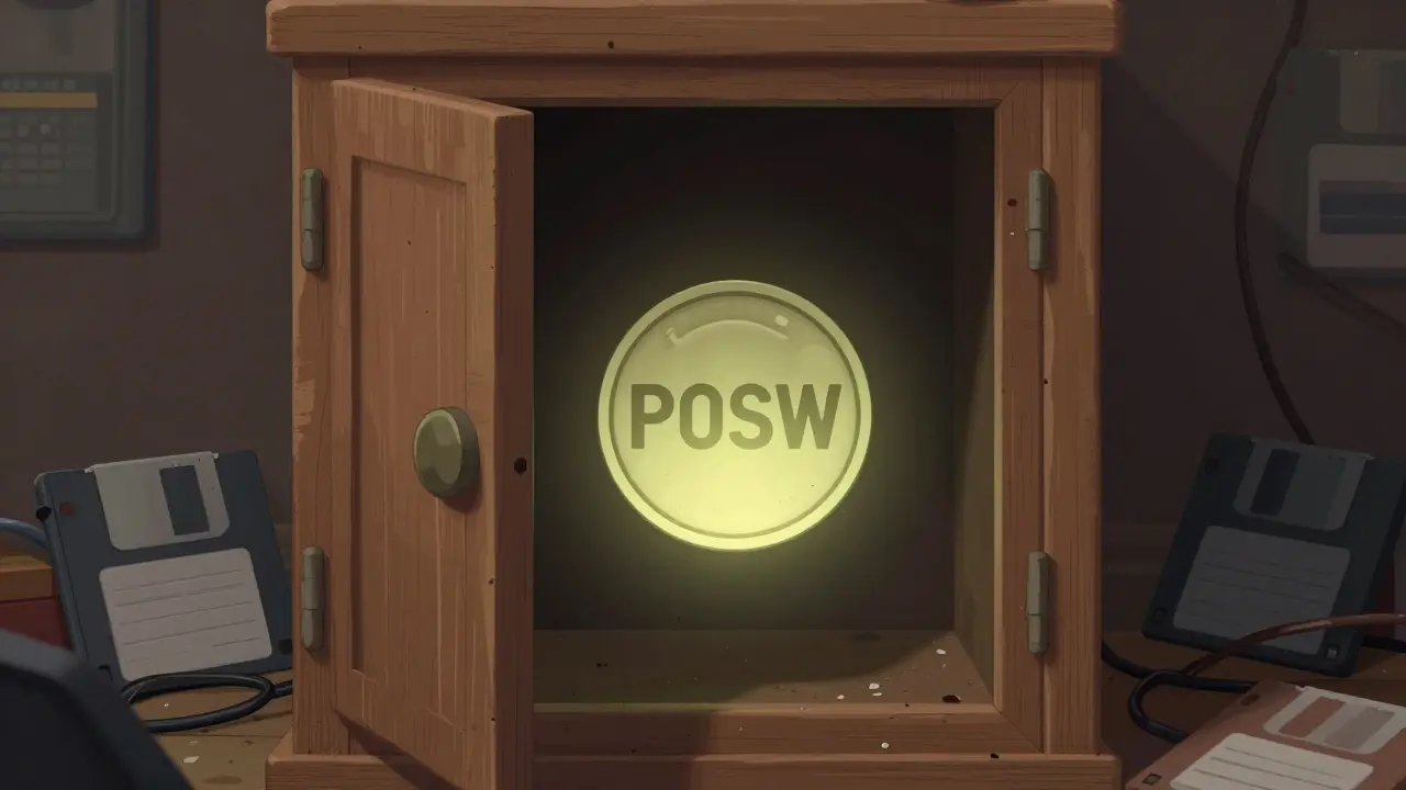 Was ist PoSW Coin (POSW)? Status, Technik und Risiken im Detail