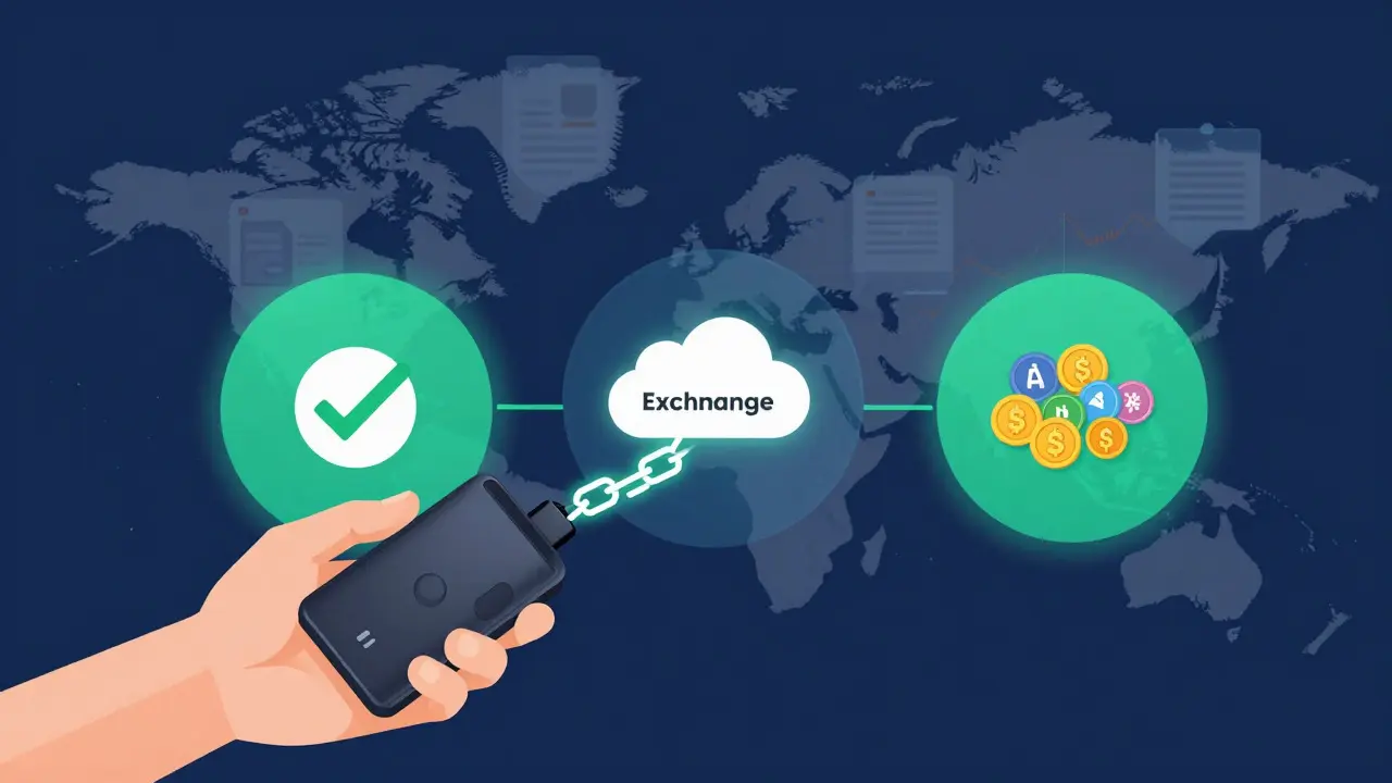 Illustration zur Bedeutung von Hardware-Wallets und Diversifizierung bei der Krypto-Speicherung