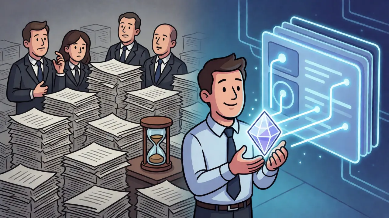 Blockchain IP Marketplaces: Wie Smart Contracts den Handel mit geistigem Eigentum revolutionieren