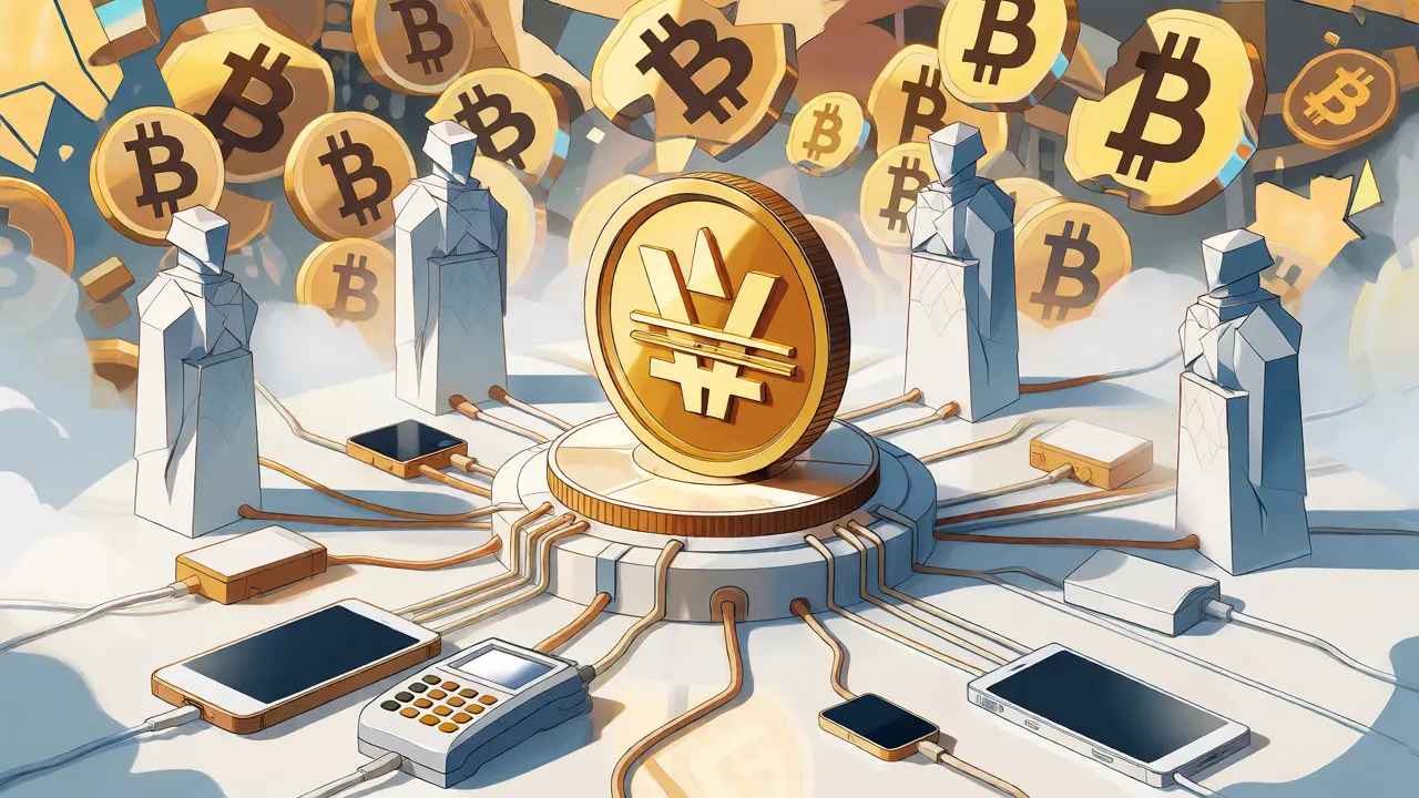 Der staatliche digitale Yuan (e-CNY) ersetzt private Kryptowährungen im System.