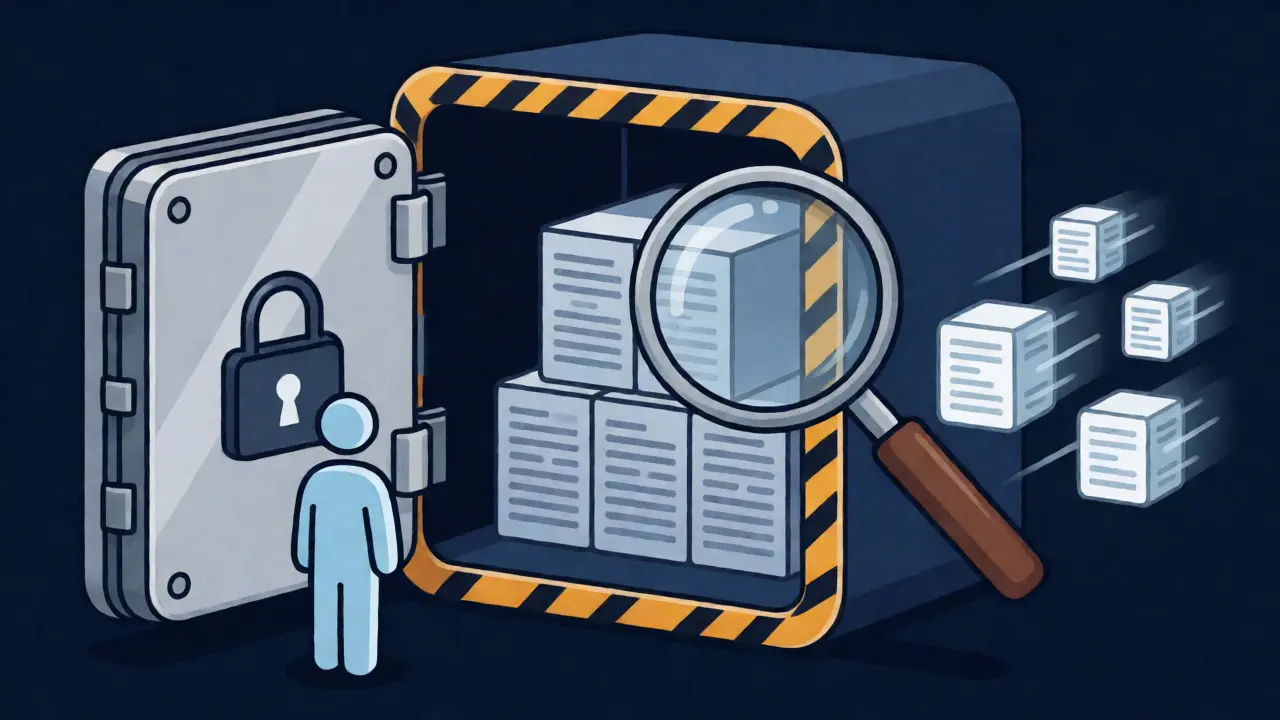 Konzeptdarstellung von Cold Storage und Hot Wallets Sicherheit